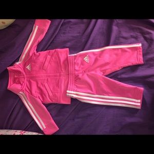 Adidas sweat suit